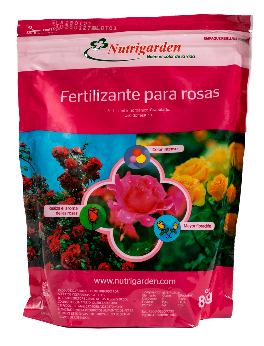 Fertilizante para rosas